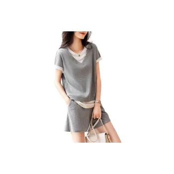 XWI Casual Suits Women's Set Gray