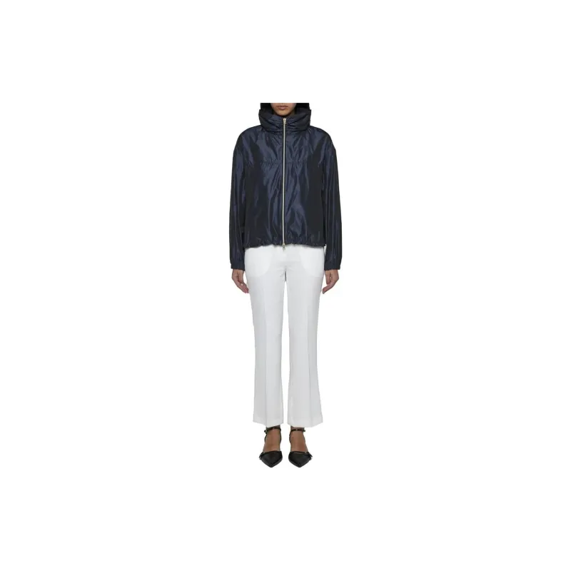 HERNO Zip-Up Drop-Shoulder Jacket-1