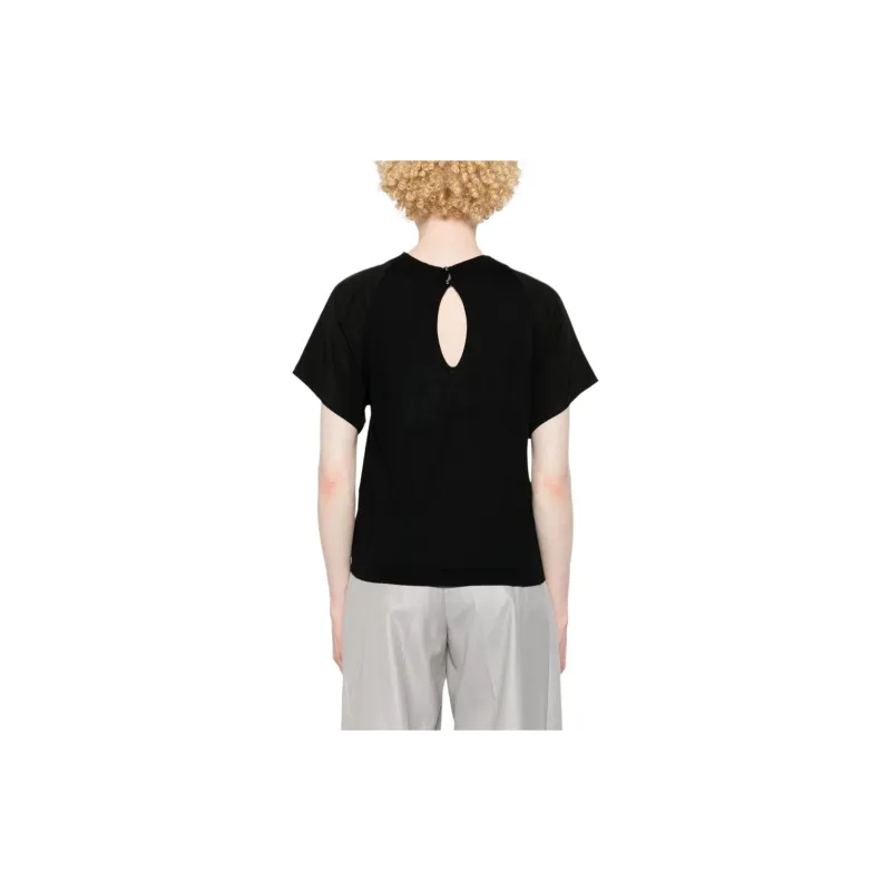 Max & Moi Tilda Panelled Ribbed Top-2