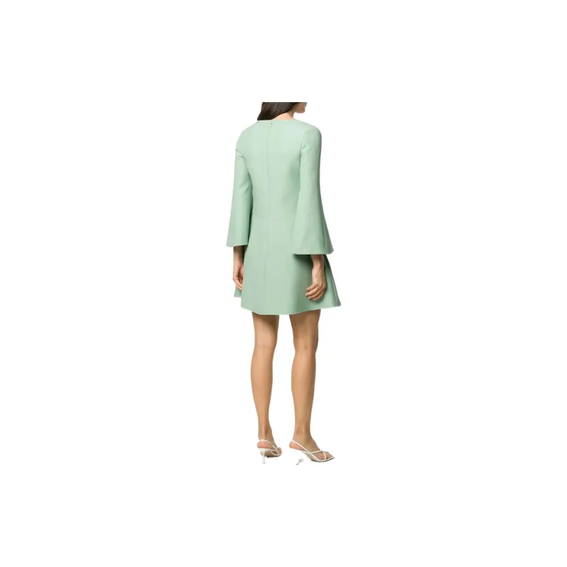 Valentino Long-Sleeved Dresses Women's Green-2