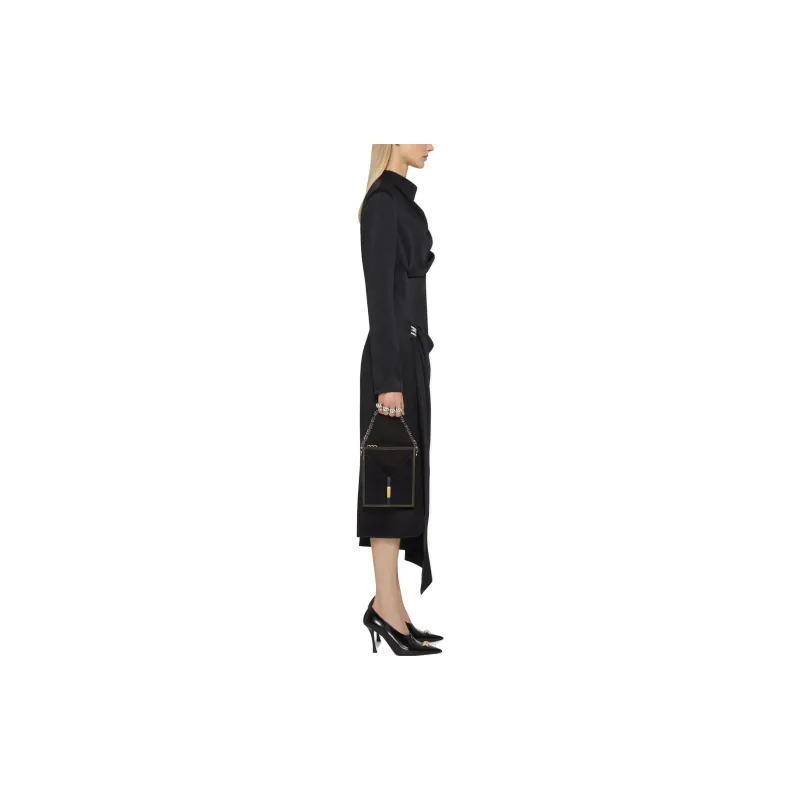 Givenchy Crystal embellished Satin Midi Dress-3