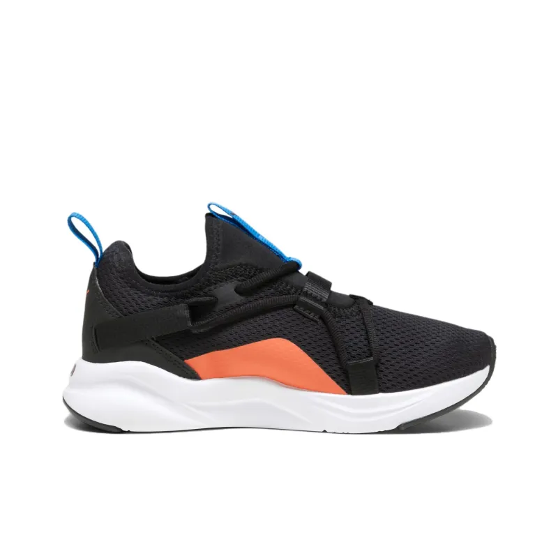 Puma SoftRide Rift Pop Big Kid 'Black Hot Heat'-1