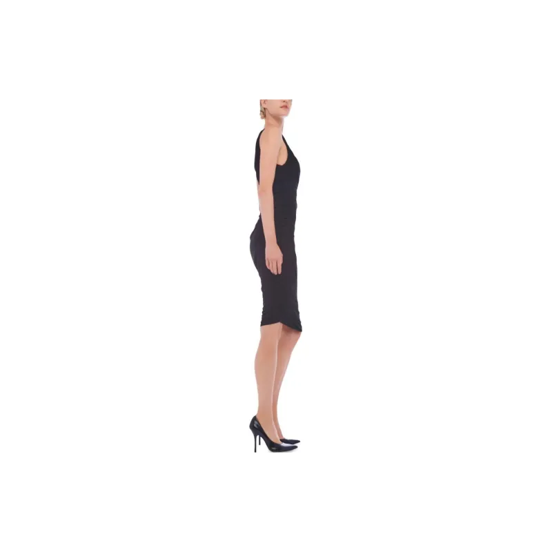 NORMA KAMALI Diana Gathered Detailed Dress-5