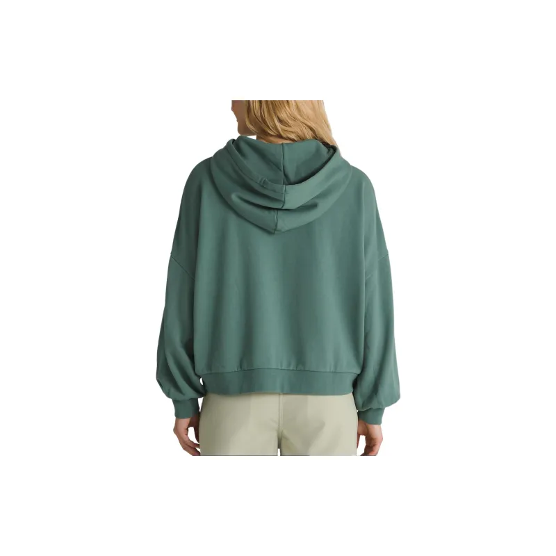 Vans Pampas Loose Pullover Hoodie Sweatshirt Women's Deep Forest-3