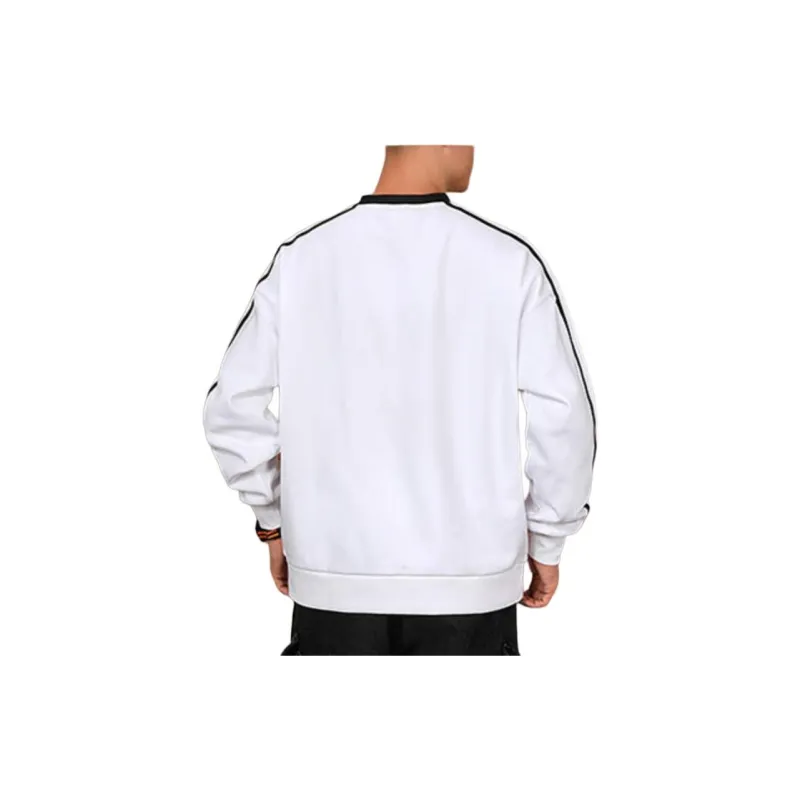 QIAODAN Sweatshirt Men's Jordan White/Eye-Catching Blue-6