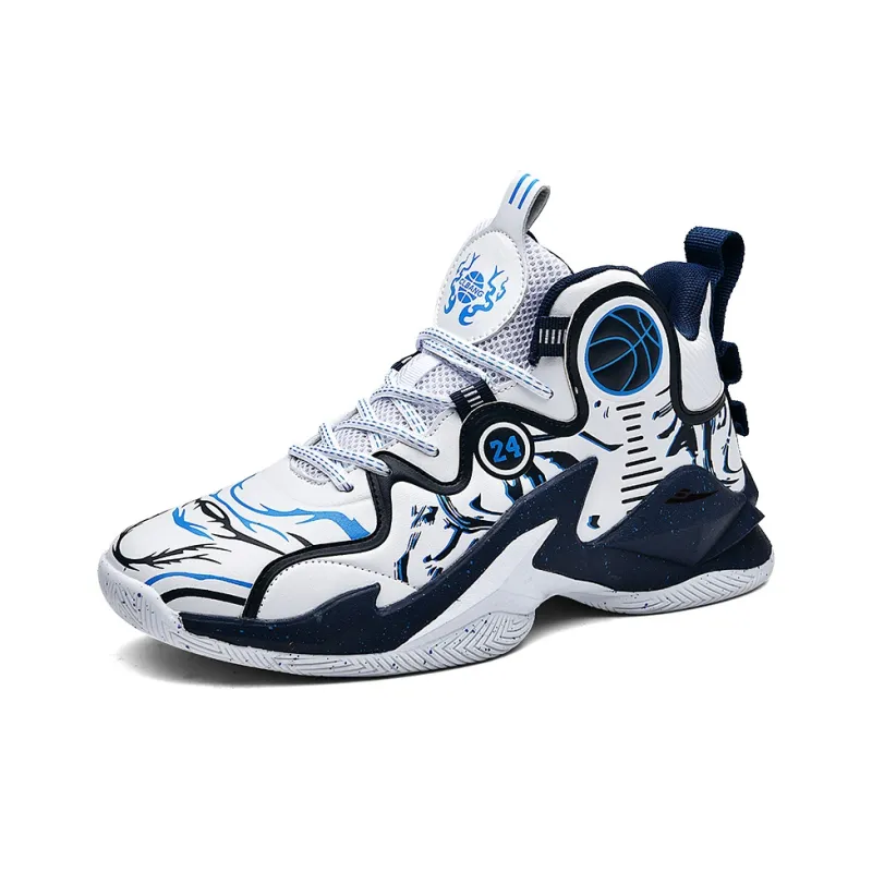 Kuding Anti-Slip And Wear-Resistant Anti-Rollover High-Top Basketball Shoes Unisex-1