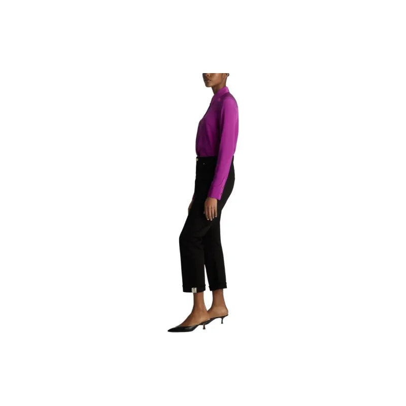 St. John Long-sleeve Silk Shirt-3