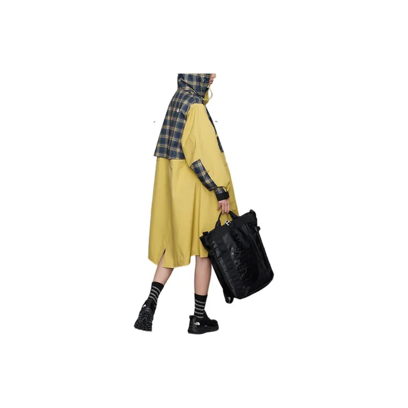 THE NORTH FACE UE Series Trench Coats Women's Yellow-4