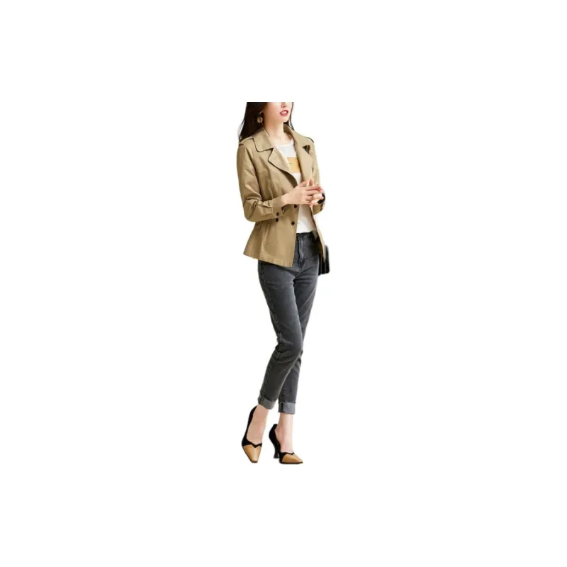 Mo Han Yi Mei Business Suit Women's Khaki-1