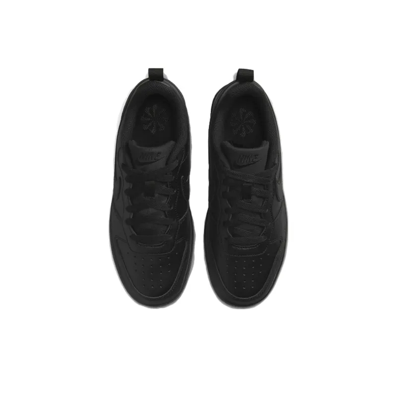 Nike Court Borough Low Recraft GS 'Triple Black'-4