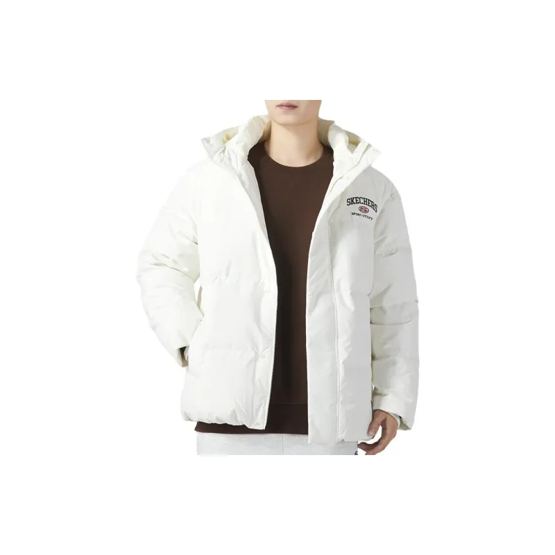 Skechers Down Jackets Men White-1