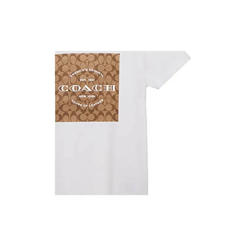 COACH T Shirts Women's White-7