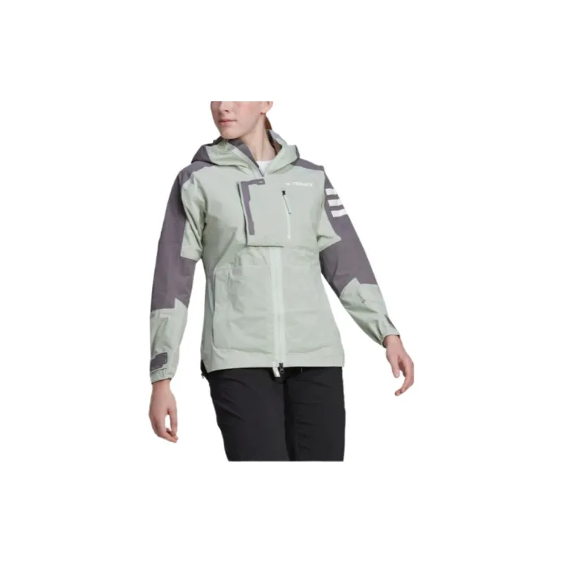 Adidas Jackets Women's Linen Green-3