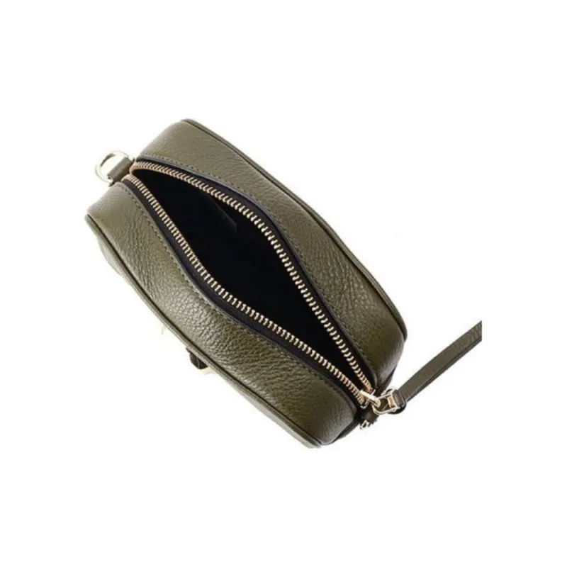 MARC JACOBS Cow Leather Shoulder Bag Women's Dark Green-2