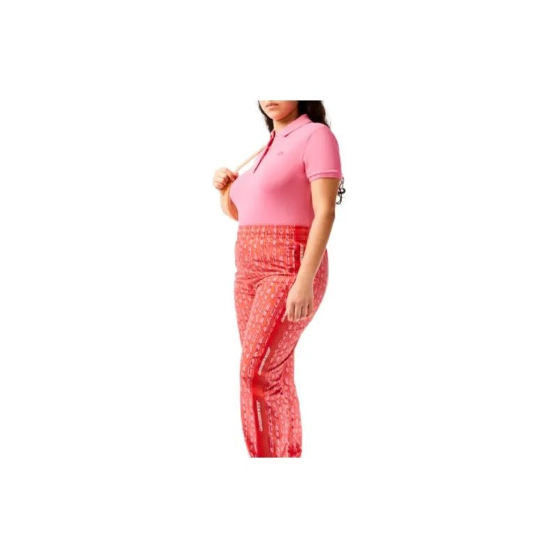 LACOSTE Polo Shirt Women's Pink-1