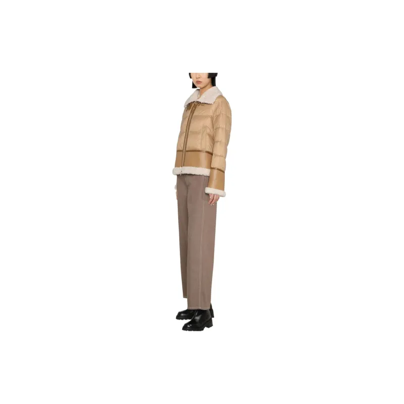 PINKO Zip-Up Padded Jacket-4