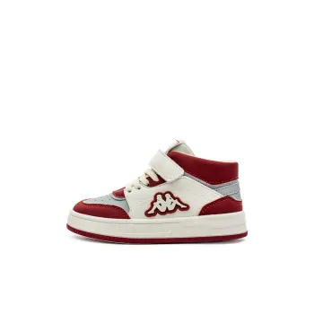 KAPPA KIDS High Top Skateboard Shoes Light Beige Red Kids'
