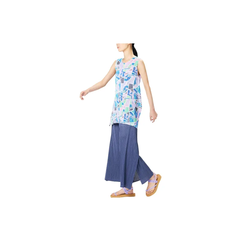 PLEATS PLEASE ISSEY MIYAKE Tank Tops Women's Multicolor-7