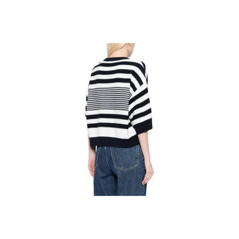 Sonia Rykiel Striped Cotton Sweater-2