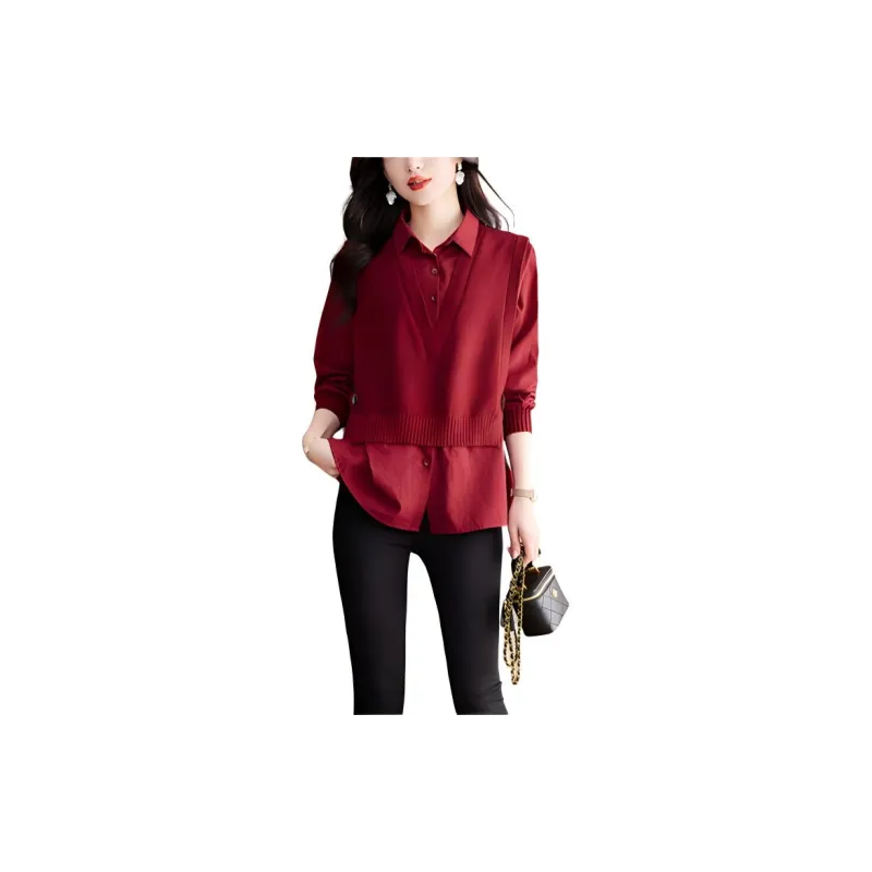 Korean style Knitwear Women's-6