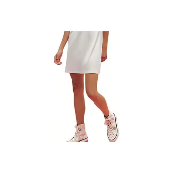 HERMES Short Sleeved Dresses Women's White