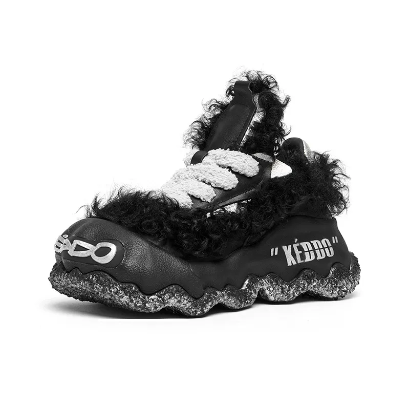 KEDDO Paint Is Not Dry Low-Top Chunky Sneakers Women's-7