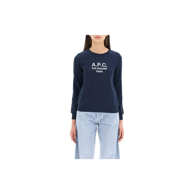 A.P.C Sweatshirts Women's Marine Blue-1