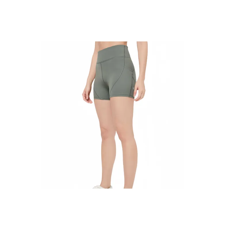 Lululemon Track And Train Sports Shorts Women's Green Gray-1