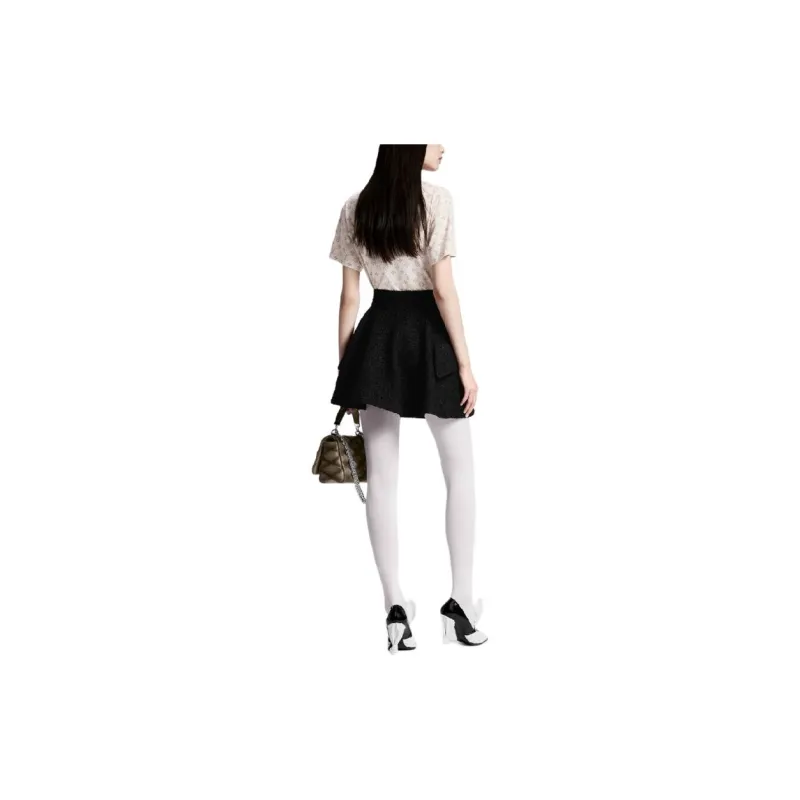 LOUIS VUITTON SS24 Drop Shoulder Sleeve T-Shirt Women's Beige-2