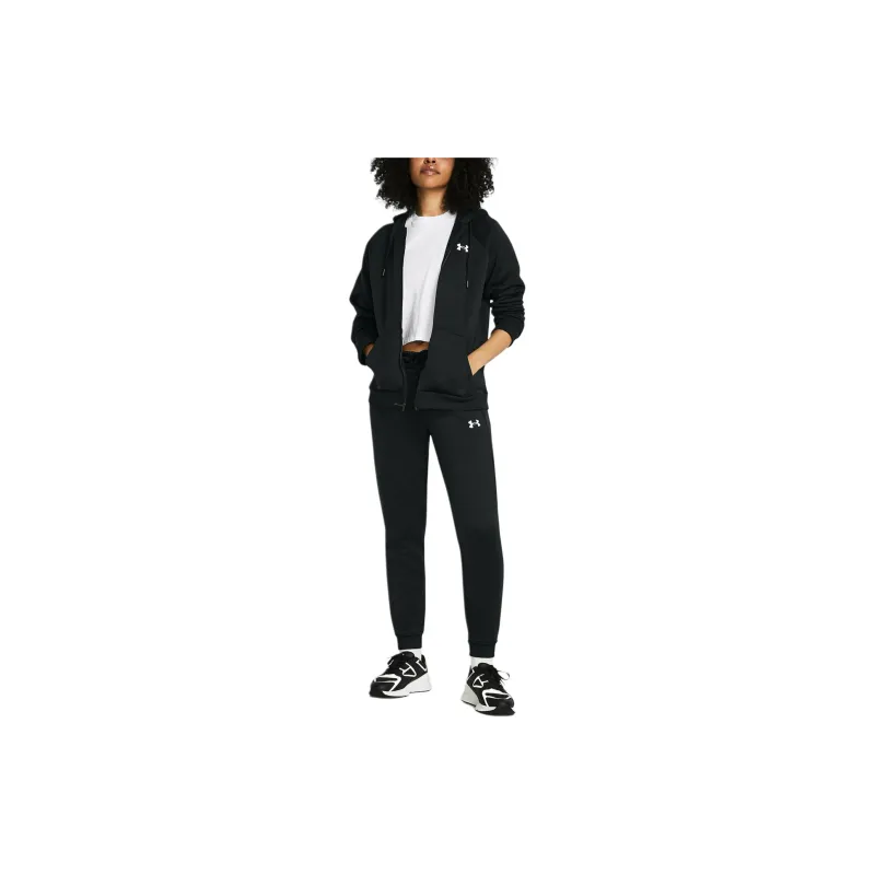 Under Armour Fleece Knitted Sweatpants Women's Black-2
