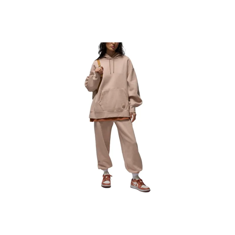 Jordan Flight Knitted Sports Pants Women's Legend Medium Brown-4
