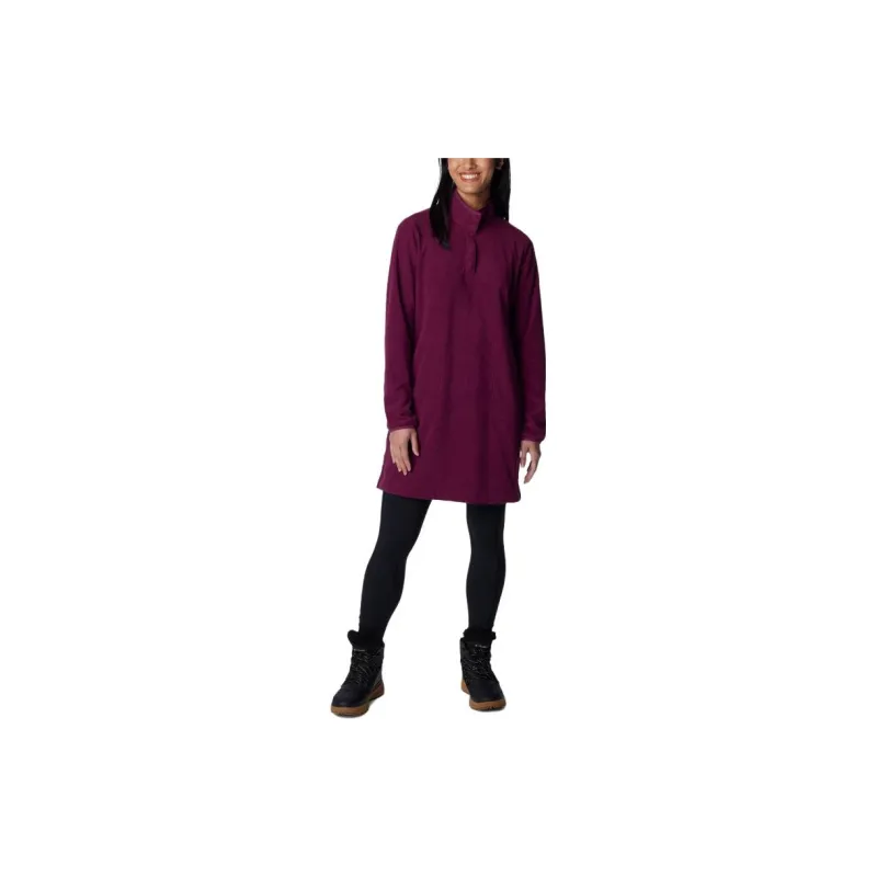 Columbia Anytime Long-Sleeved Dresses Women's Grape Purple-1