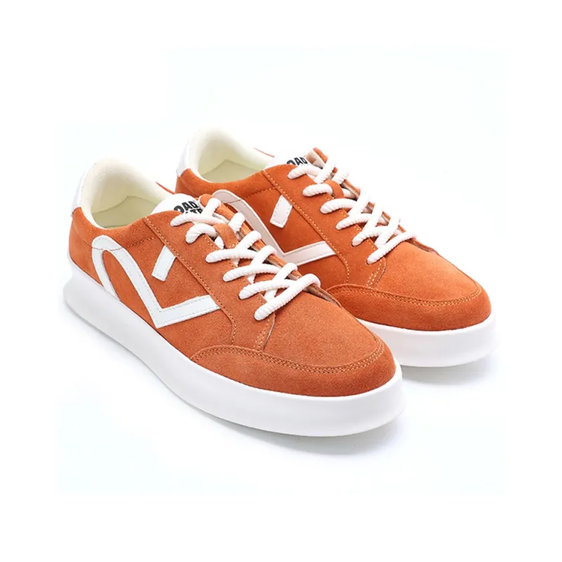 Road Mate Low Top Skateboard Shoes Women's Orange Red-4