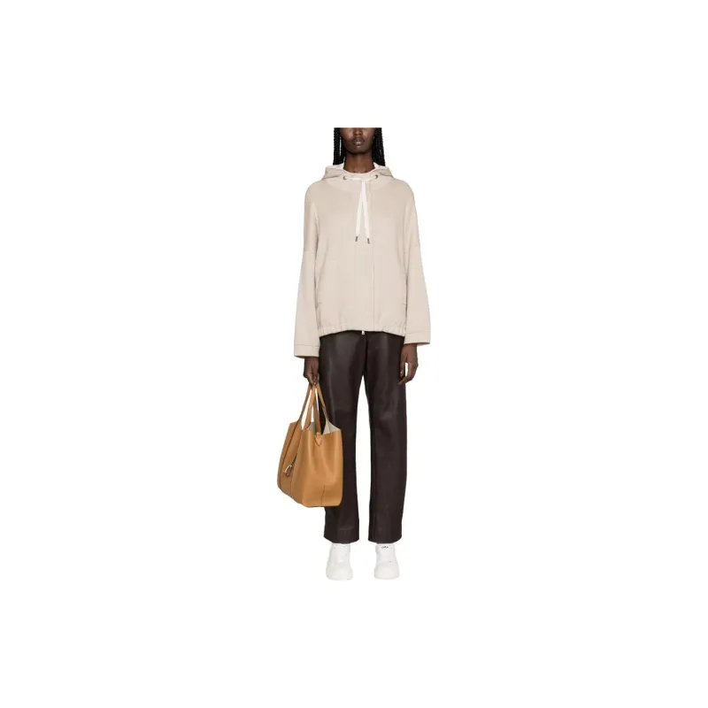 Brunello Cucinelli Drawstring Zip-Up Jacket-7