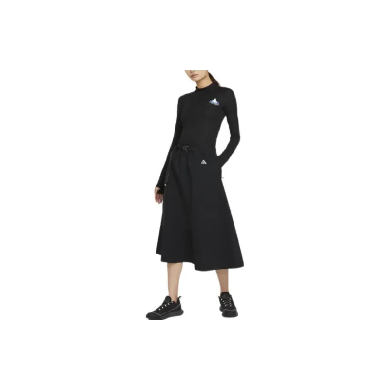 Nike ACG Casual Long Skirt Women's Black-2