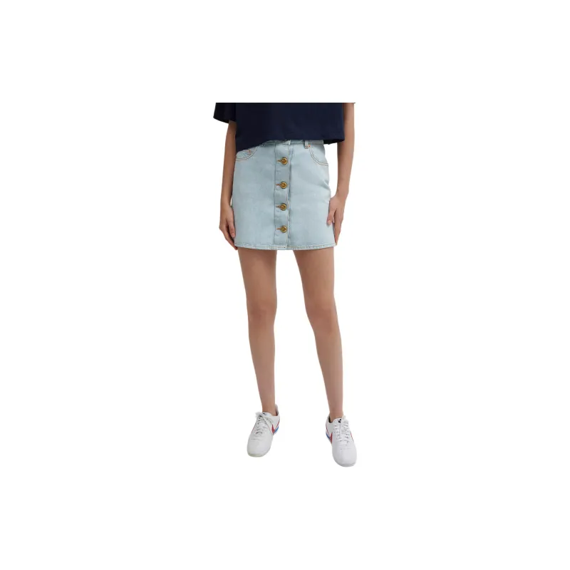 Blaze Milano SS24 Denim Short Skirts Women's Blue-2