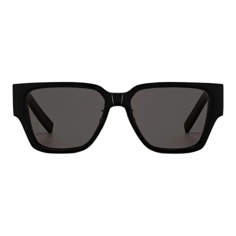 DIOR Acetate Malachite Square Sunglasses Men's Black-1