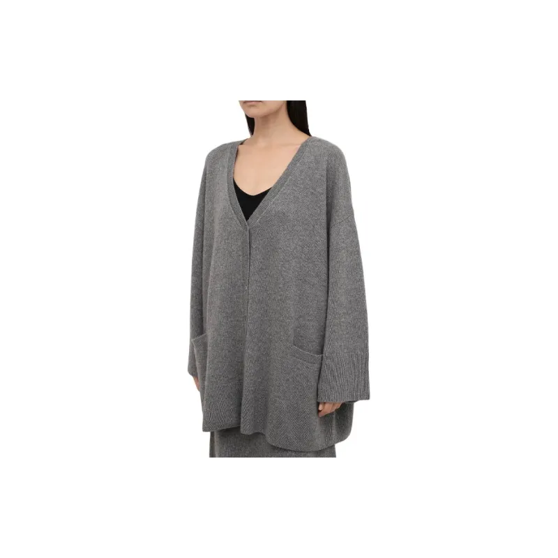 TOTEME Cashmere Sweater Women's Gray-3