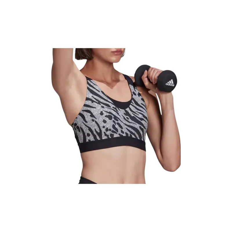 Adidas DRST AIQ2 BRA Sports Underwear Women's Black/Gray-3