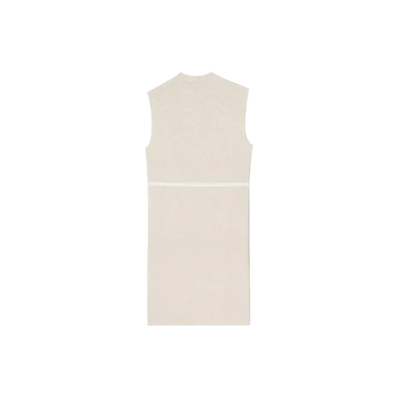 LACOSTE Sleeveless Dress Women's Light Khaki-1