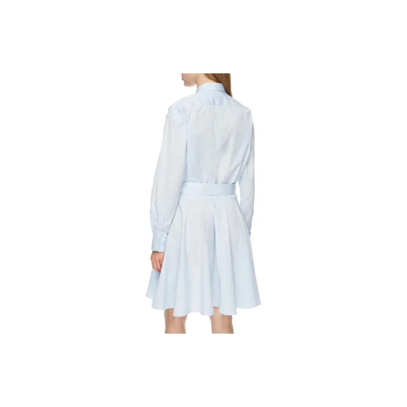 Polo Ralph Lauren Long Sleeved Dress Women's Light Blue-2