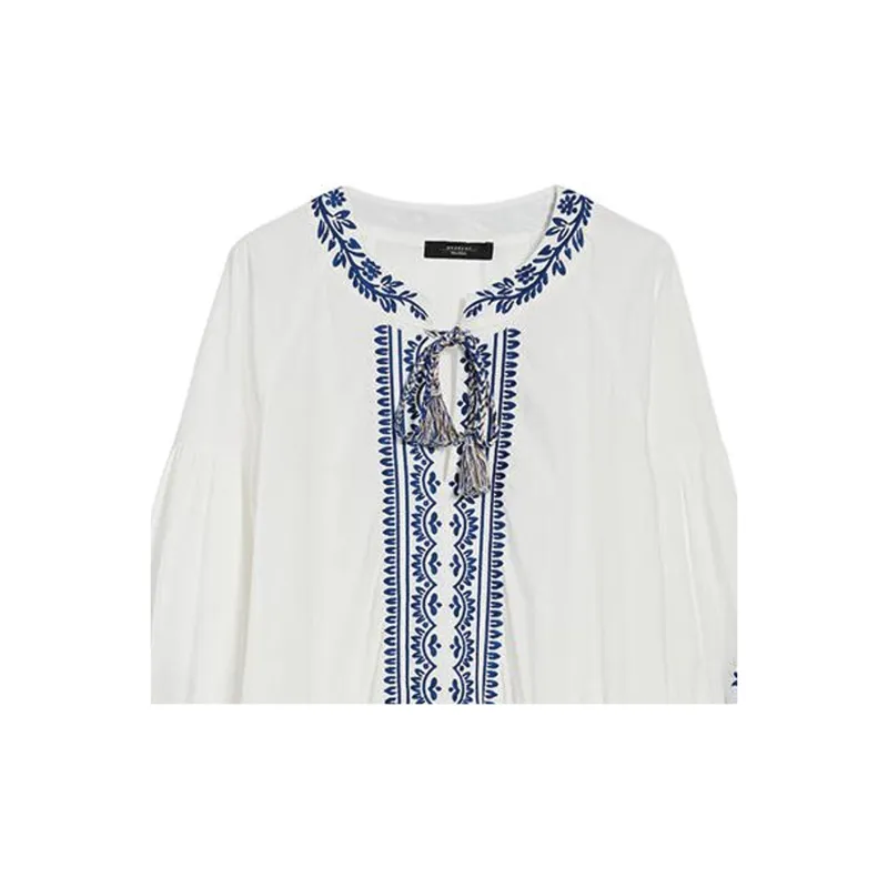 WEEKEND MaxMara Drawstring Long-Sleeved Mini Dress-5