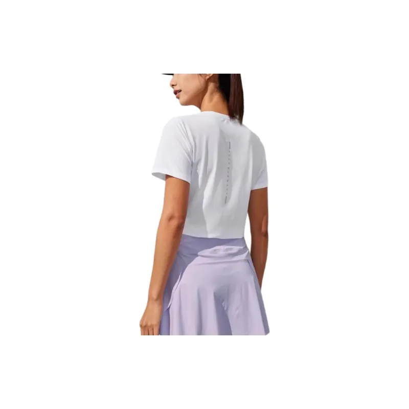 XTEP Variety Training Collection T Shirt Women's Pearl White-4