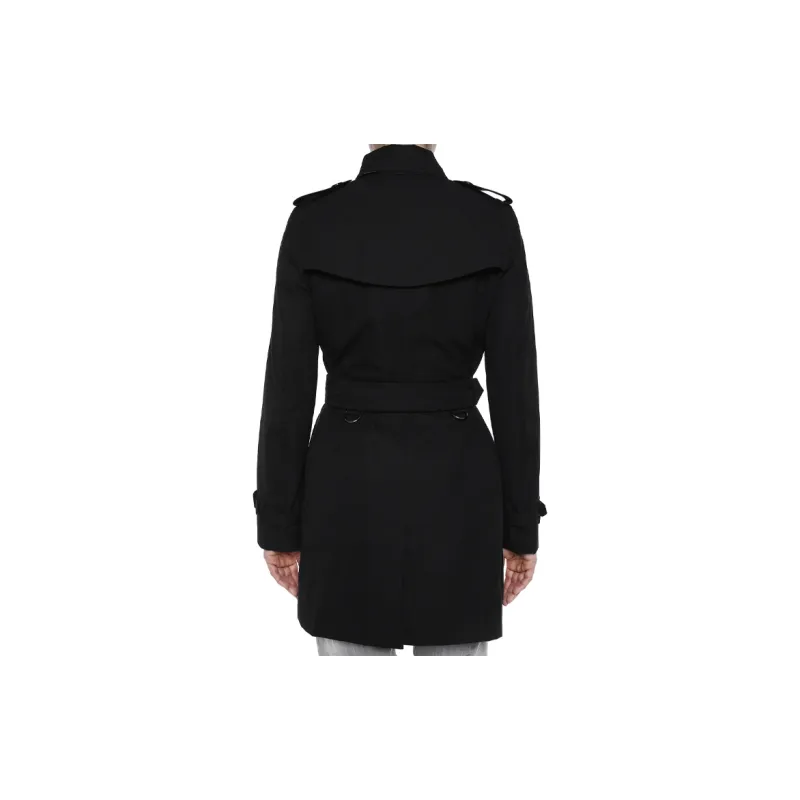 Burberry Trench Coat Women's Black-3