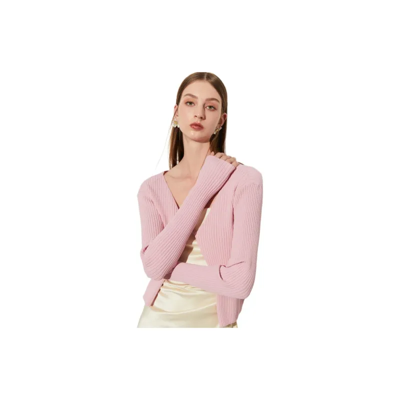 DPLAY Knitwear Women's Milkshake Pink-1
