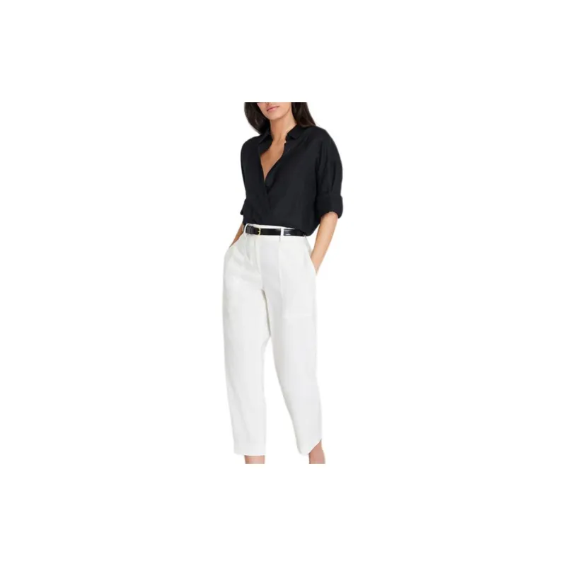 CLUB MONACO Casual Pants Women's White-2