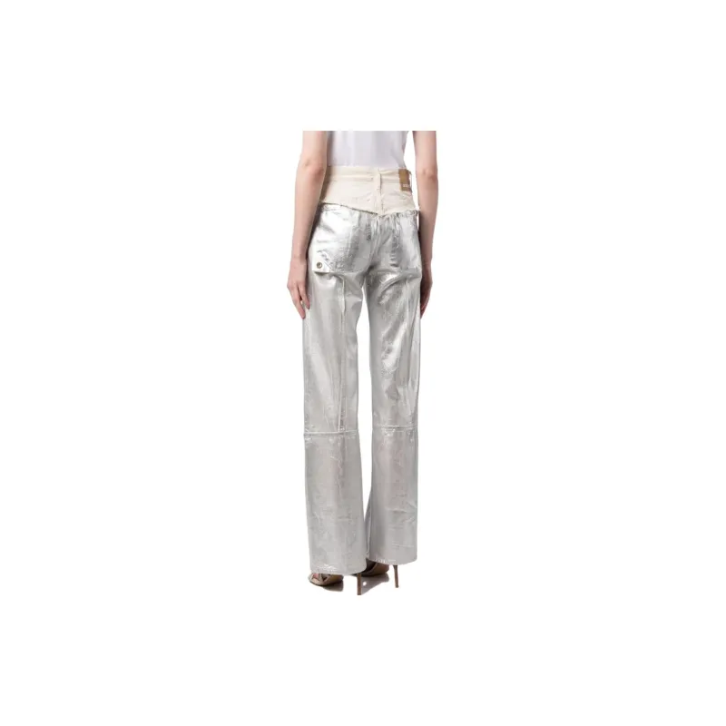 Jacquemus Le De Nimes Bordado 'Silver'-2