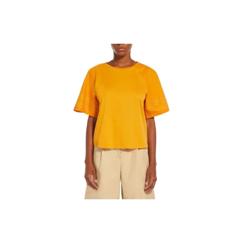 WEEKEND MaxMara T Shirt Women's Yellow-2