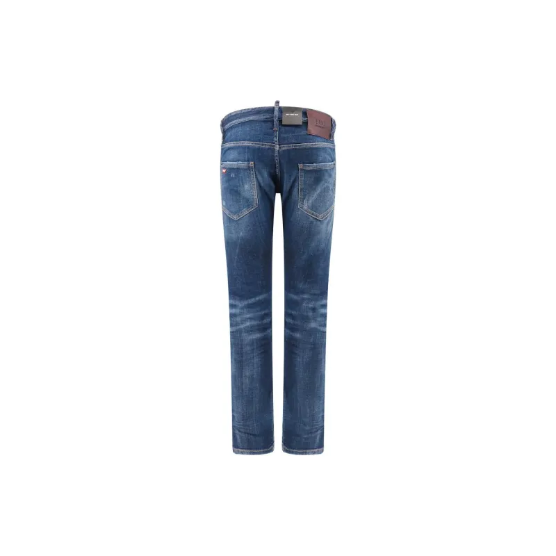 DSQUARED 2 Logo Patch Distressed Jeans-1