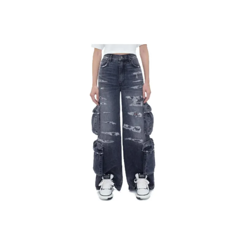 AMIRI Baggy Cargo Jean 'Aged Black'-1